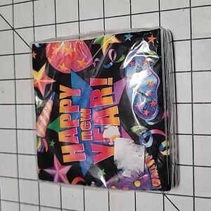 Happy New Year, Paper Beverage Napkins 60390 by‎ Trend Setters 30 CT.  NIP